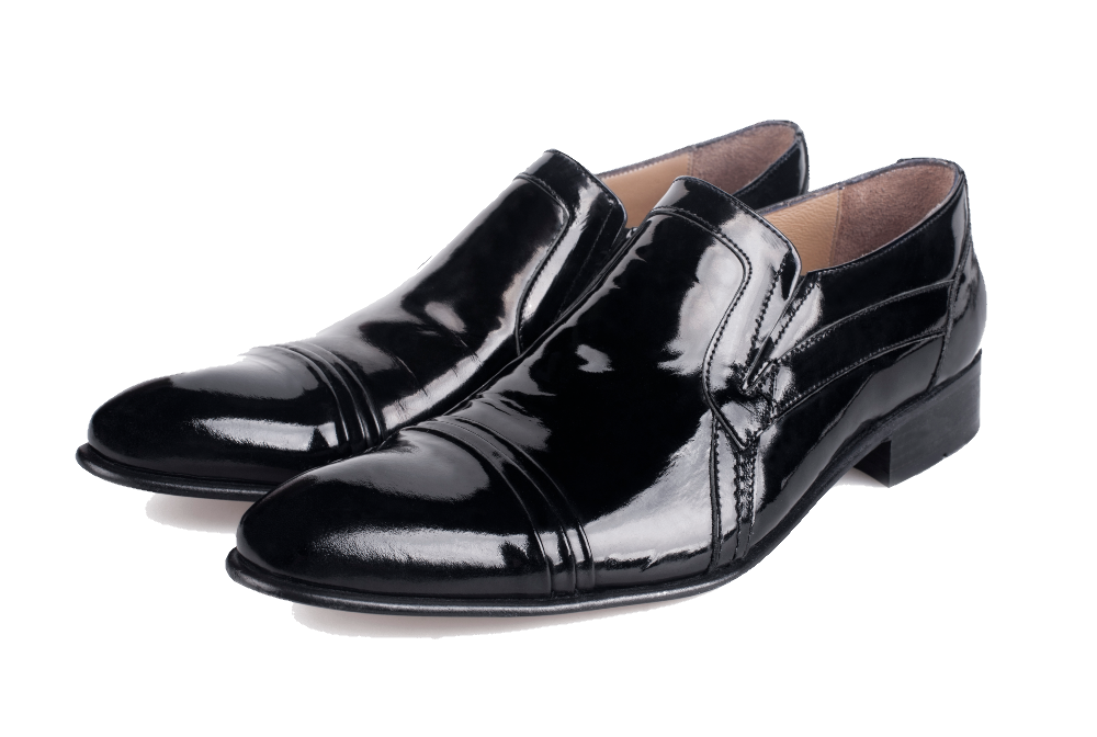 herenschoenen zwart hoogglans